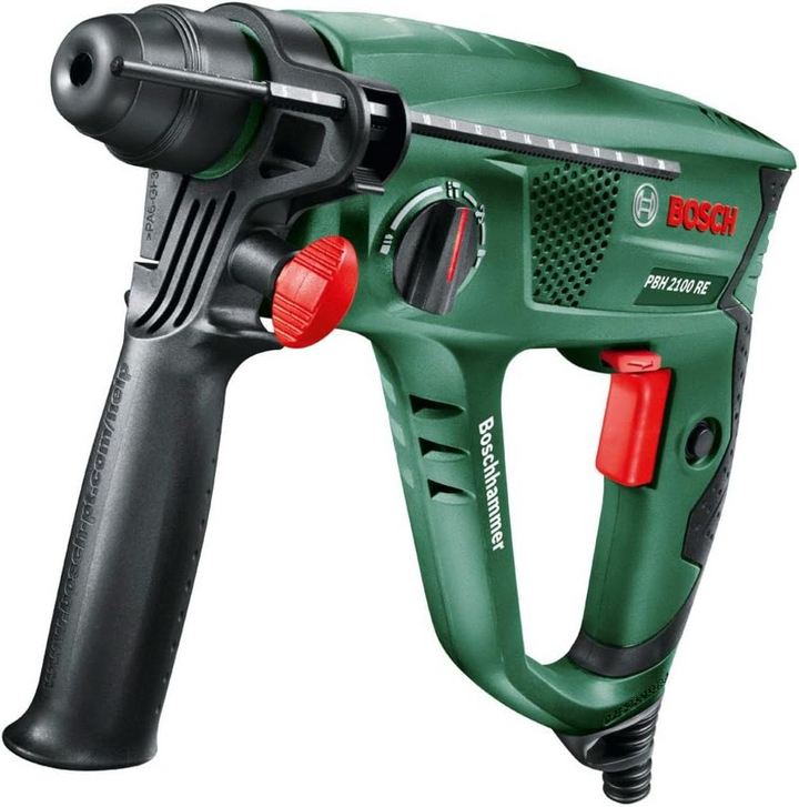 Bosch PBH 2100 RE – 550W Bohrhammer mit 1,7 J, SDS-plus, Meißelfunktion & Koffer
