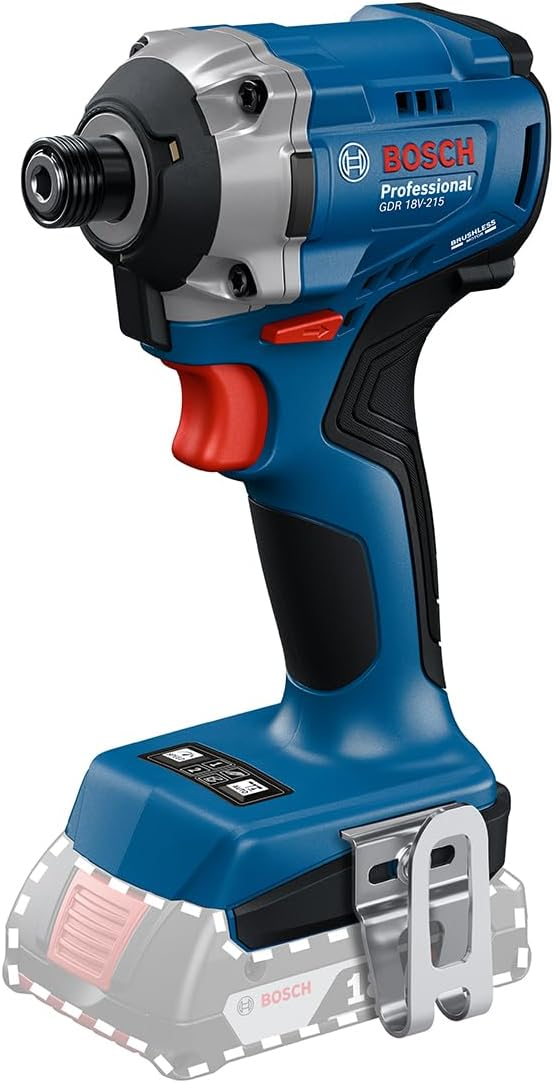 Bosch Professional GDR 18V-215 – 18V Akku-Drehschlagschrauber mit 215 Nm, Brushless & Auto-Modi