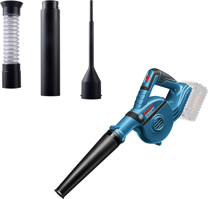 Bosch Professional GBL 18V-120 – 18V Akku-Gebläse mit 270 km/h & 4-teiligem Zubehör