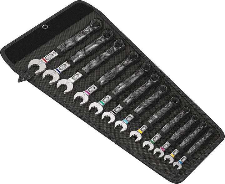 Wera Bicycle Set 10 – 5-teiliges Joker Ringmaulschlüssel-Set für Fahrräder mit 8–15 mm