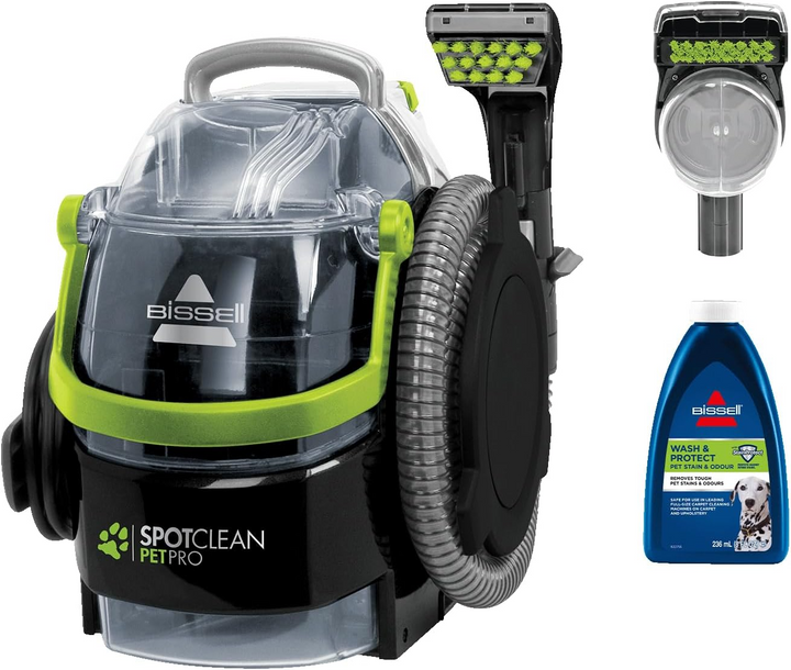 BISSELL SpotClean Pet Pro 15585 – 750W Flecken- und Polsterreiniger für Teppich, Sofa & Auto