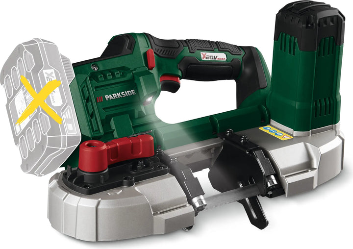 PARKSIDE 20V Akku-Bandsäge Säge PMBA 20-Li A1 LED Licht ohne Akku/Ladegerät