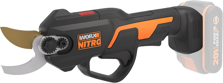 Worx NITRO WG330E.9 20V Akku-Astschere – Bürstenloser Motor, 25 mm Schnittkapazität, ohne Akku