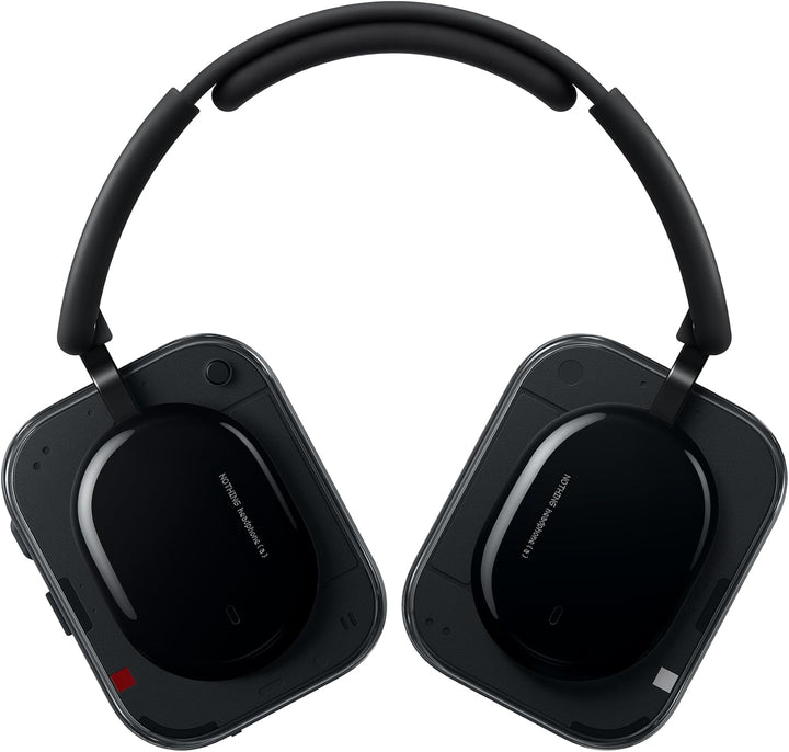 Nothing Headphone (a) Schwarz – Wireless Over-Ear Kopfhörer mit adaptivem ANC, LDAC &amp; bis zu 135 Std. Akku