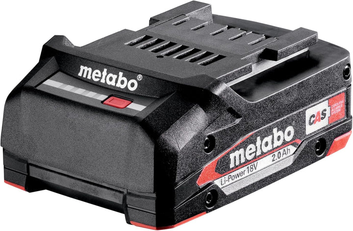 Metabo Li-Power 18V 2,0Ah Akku-Pack – CAS Li-Ion Werkzeugakku mit Ladeanzeige