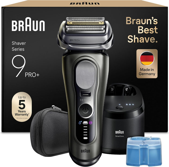 Braun Series 9 PRO+ 9665cce – Premium-Elektrorasierer mit Pro-SensoAdapt & 6-in-1 SmartCare Center