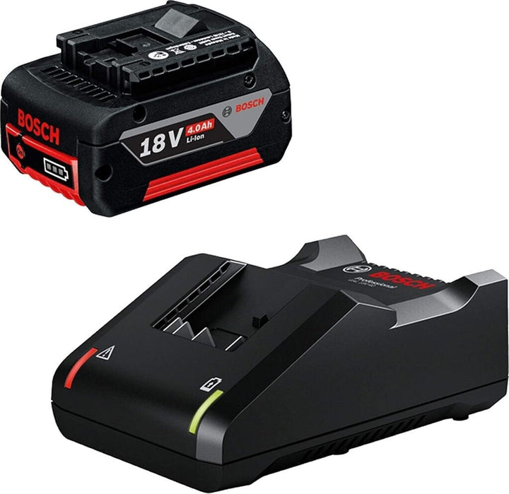 Bosch GAL 18V-40 Ladegerät + GBA 18V 4,0Ah Akku Set – 18V System