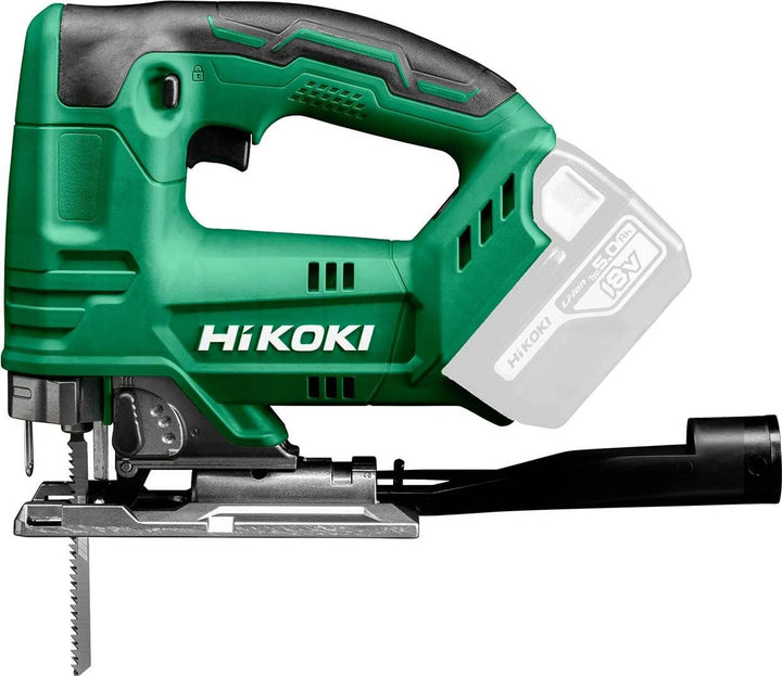 HiKOKI CJ18DAW2Z – 18V Akku-Pendelhubstichsäge mit 135 mm Schnitttiefe & HSC III