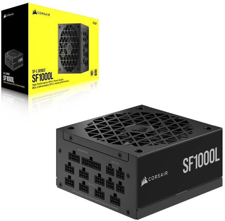 Corsair SF1000L 1000W SFX-L Netzteil – Vollmodular, ATX 3.1, PCIe 5.1, 80 PLUS Gold, Schwarz