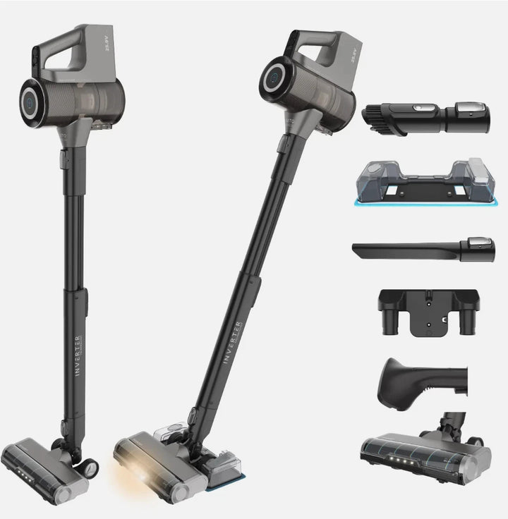 Sharp SA-VP5551GS – kabelloser Bodenstaubsauger mit Wischfunktion, HEPA H13 & bis zu 65 Min. Laufzeit