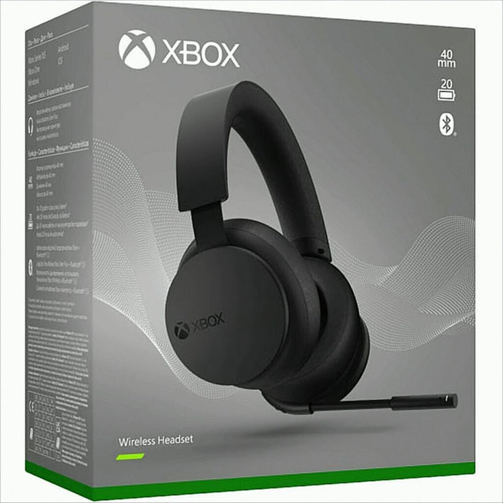 Microsoft Xbox Wireless Headset 2024 – Kabelloses Gaming-Headset für Xbox & PC, Schwarz