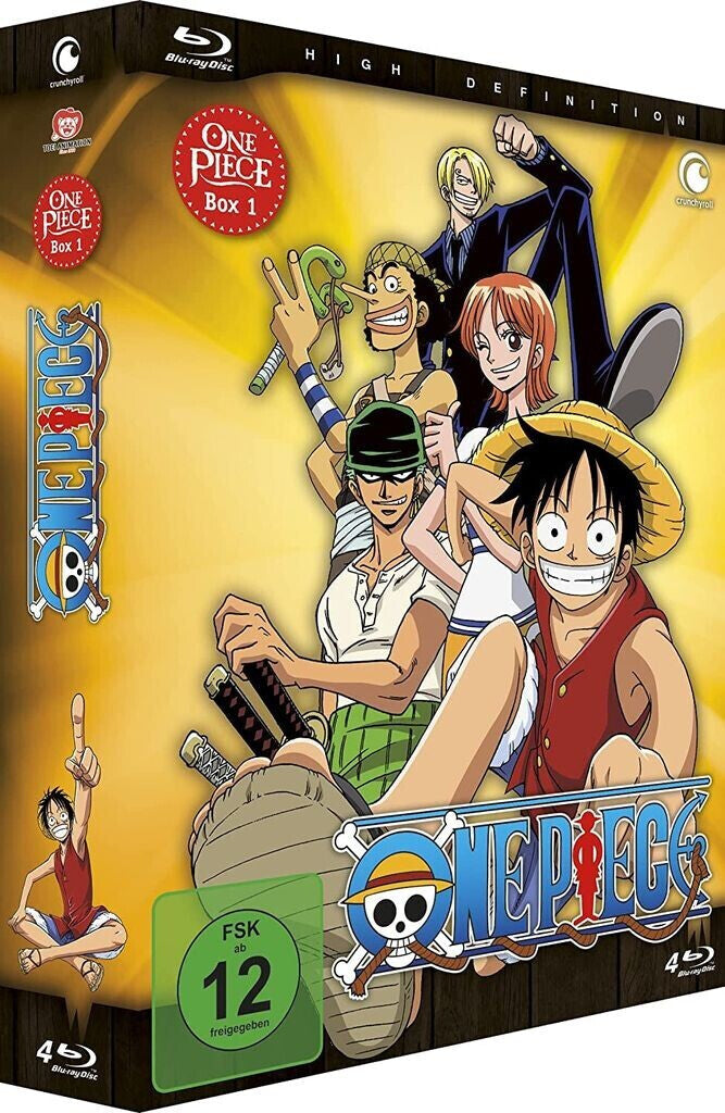 One Piece – Die TV-Serie Box 1 Blu-ray – Anime-Serie Sammlerbox