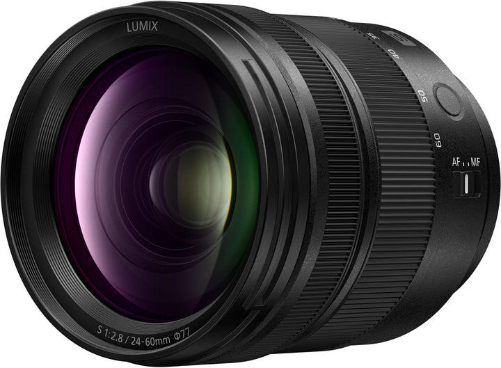 Panasonic LUMIX S 24-60mm F2.8 Objektiv – L-Mount Standardzoom für Vollformatkameras, Schwarz