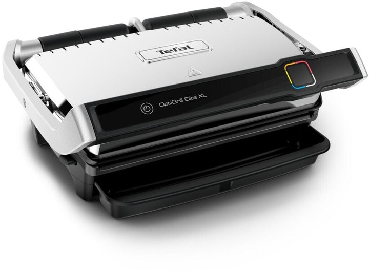Tefal GC760D OptiGrill Elite XL Kontaktgrill – 16 Programme, 2.200 W, Edelstahl/Schwarz